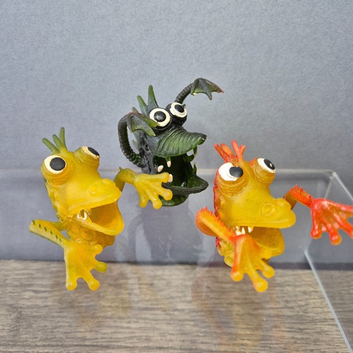 Vintage rubber jiggler monster - vintage,