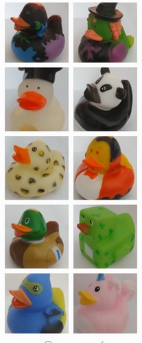 Lots collectable rubber - lots,