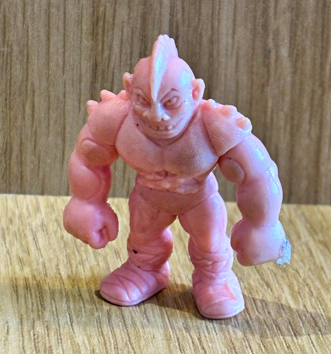 Pink rubber miniature monster - pink,