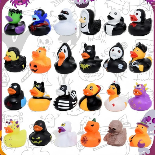 Halloween rubber ducks - 12,