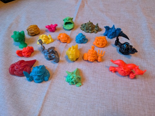 Vintage rubber monster figures - monster,