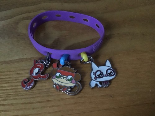 Moshi monsters three charms - charms, on