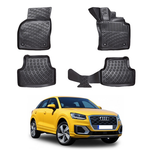 Rubber floor mats set heavy - rubber,