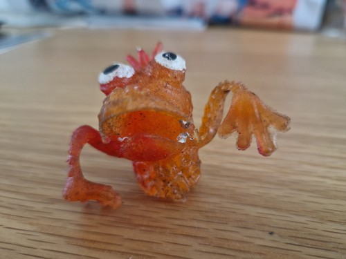 Rubber monster finger puppet - rubber,