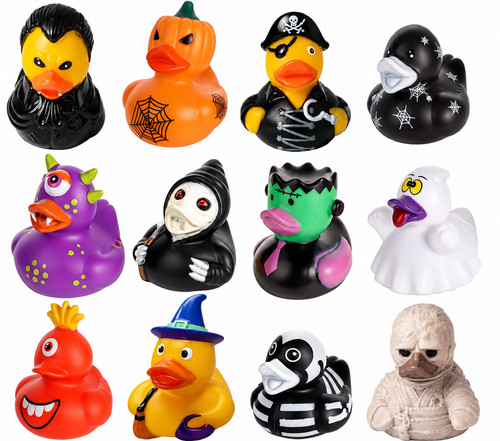 Halloween rubber ducks - x,