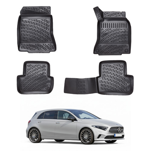 Rubber floor mats - mats, set