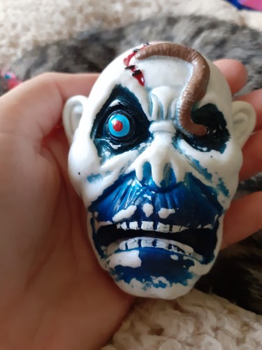 Vintage ugly face rubber - vintage,