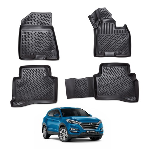 Rubber floor mats deep - mats, tray
