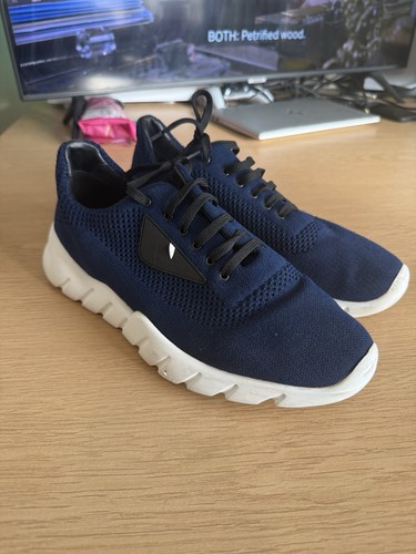Fendi knit monster runners uk9 - fendi,